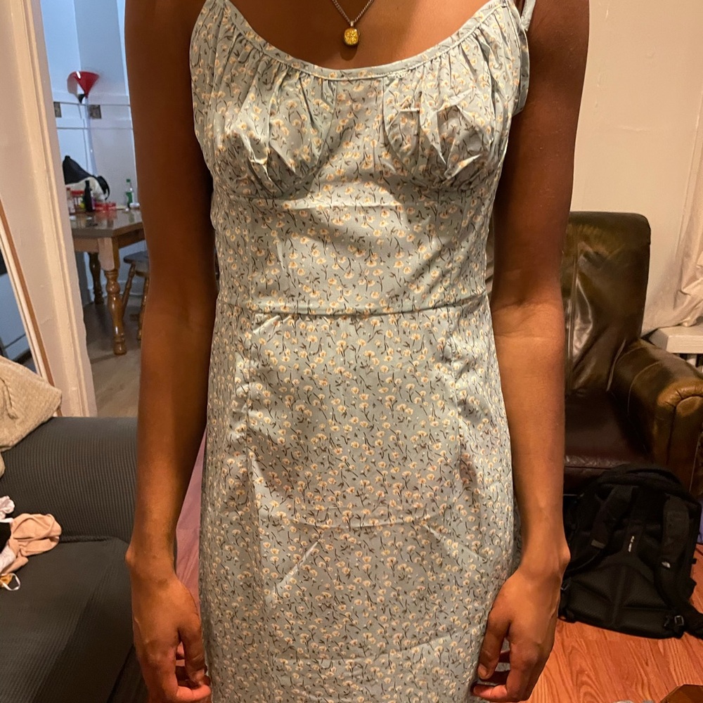Floral mini dress